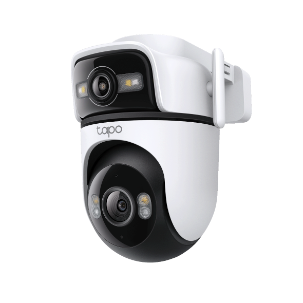 Tapo C545D 2K 3MP + 3MP IP66 Outdoor Dual Cam Pan/Tilt Security Camera