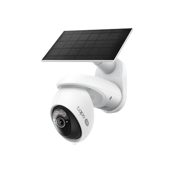 Tapo C660 KIT 4K 8MP Solar-Powered Pan/Tilt Security Camera Kit