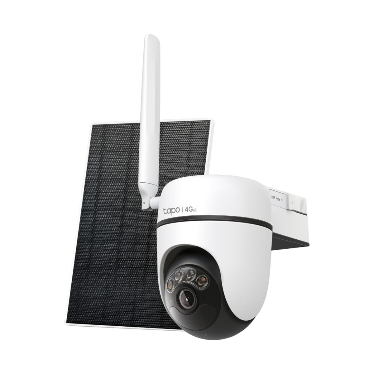Tapo C615G KIT 2K 3MP Solar-Powered Pan/Tilt 4G LTE Security Camera Kit